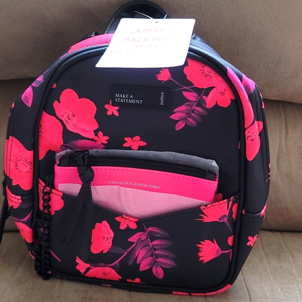 Mini Backpack w/Wristlet